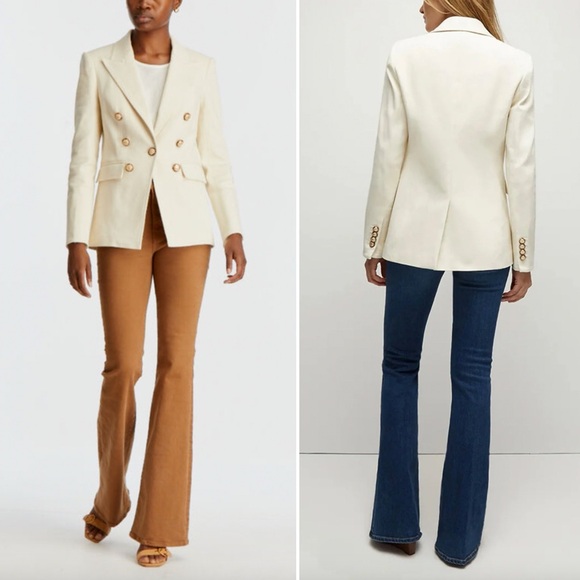 Veronica Beard Naira Denim Dickey Jacket - Picture 2 of 11